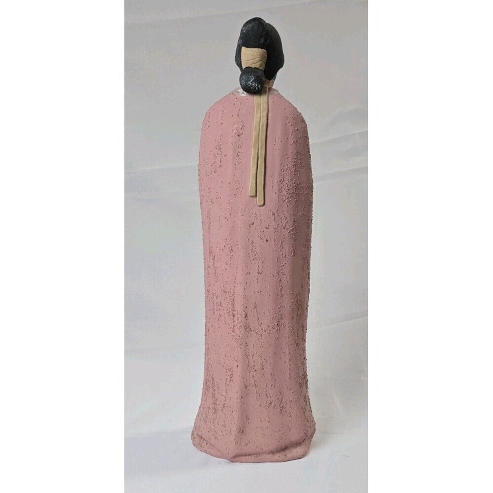 Navajo Sand Art Painted Figure Yei Woman Healer South Western Artist Signed - Picture 8 of 11